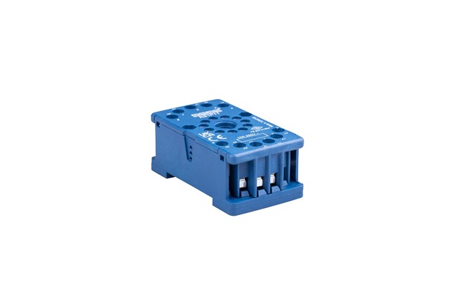 RS1 Series 11 Pin Blue Relay Socket